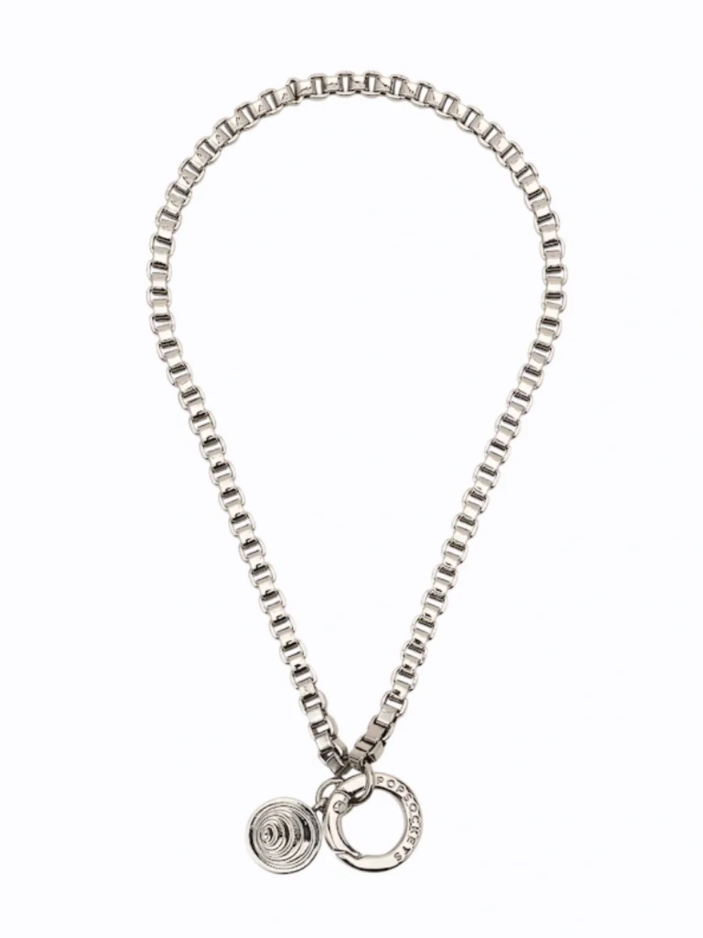 Popsockets Silver Box Chain Phone Wristlet